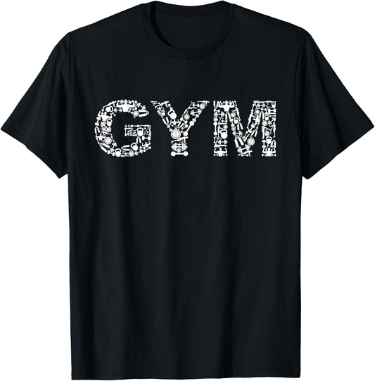 Funny Workout Cardio Weightlifting Yoga Gym T-Shirt - T-Shirt | Black