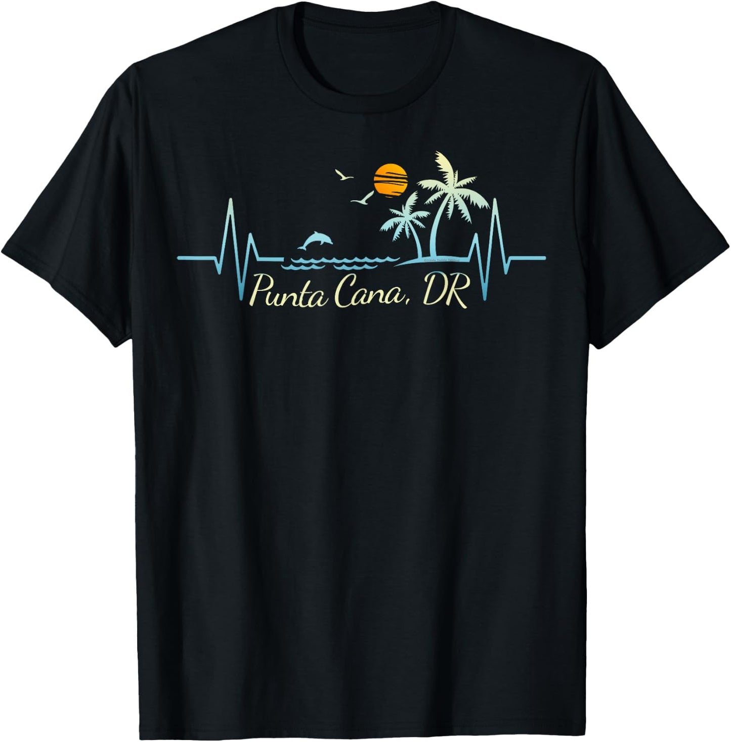 Punta Cana DR Souvenir Spring Break Punta Cana T-Shirt - T-Shirt | Black