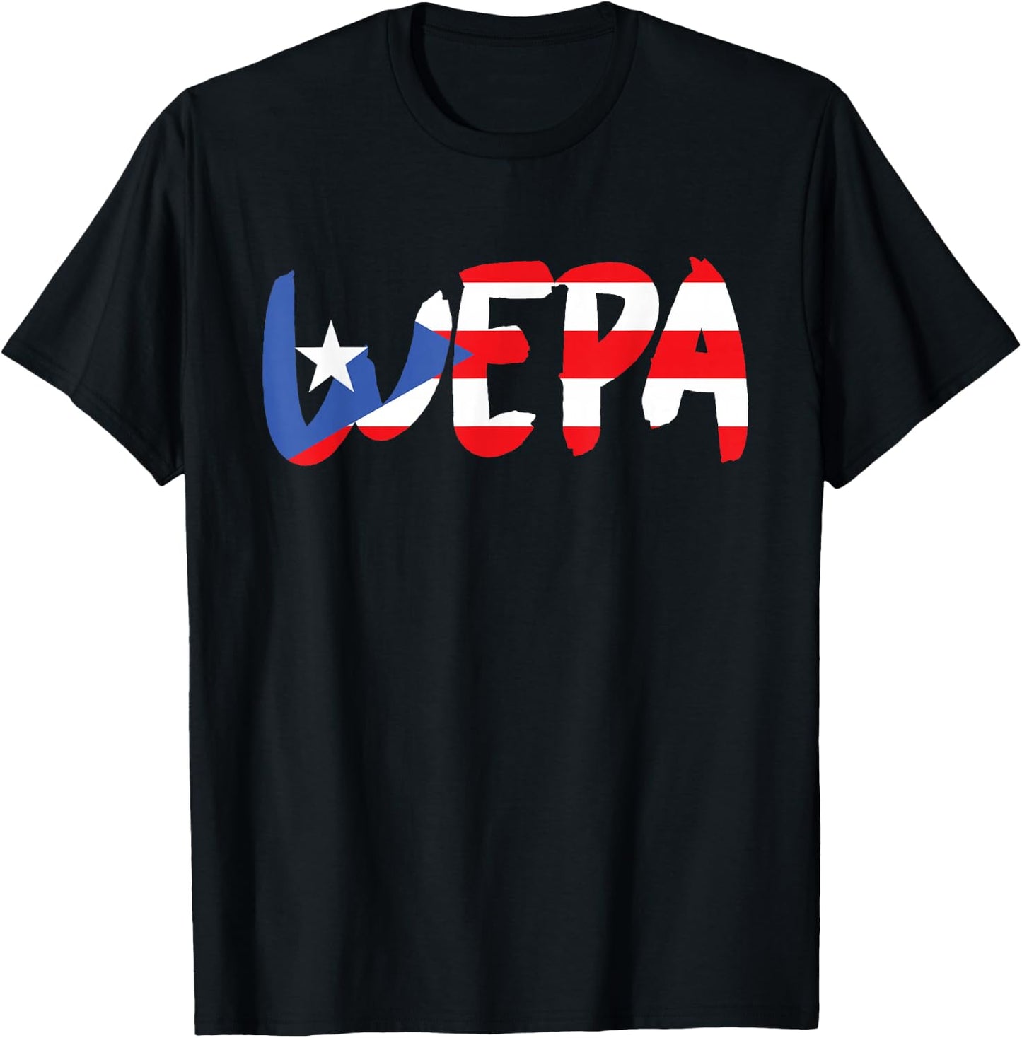 Puerto Rico Wepa T-Shirt - T-Shirt | Black