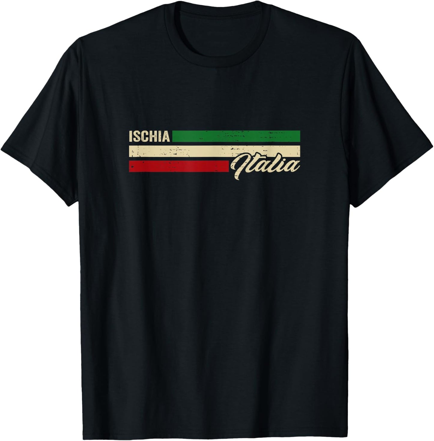 Ischia Italy T-Shirt - T-Shirt | Black