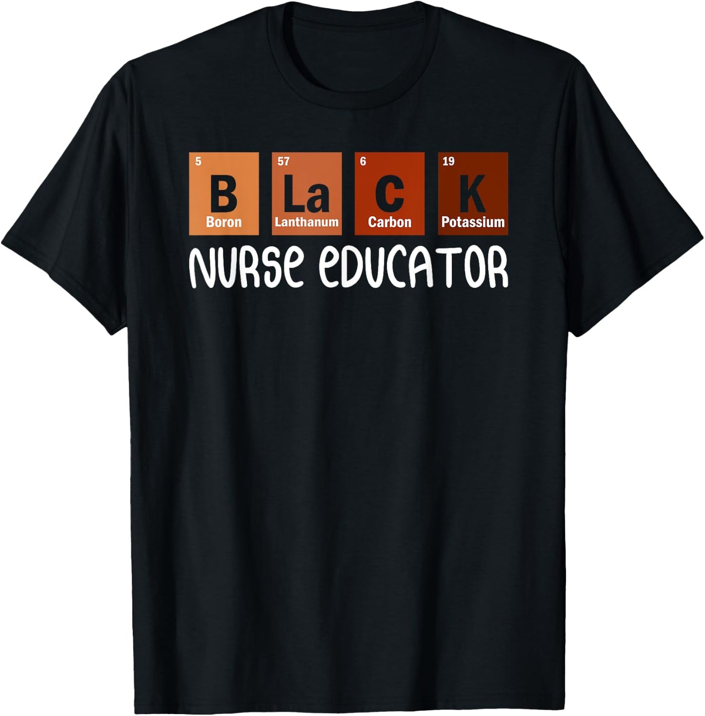 Educator Nurse Educator Nurses Day T-Shirt - T-Shirt | Black