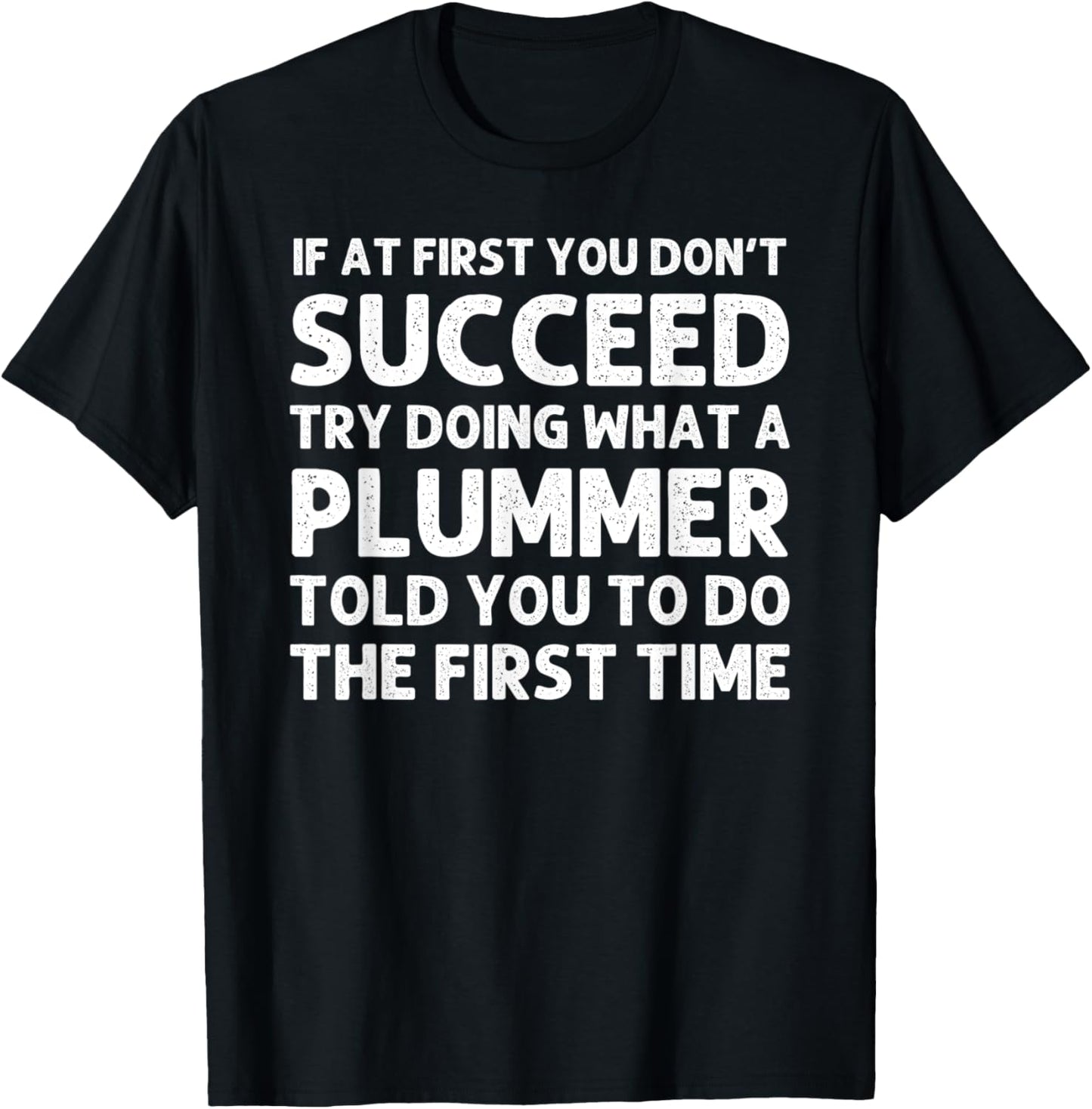 PLUMMER Funny Surname Family Tree Birthday Reunion Idea T-Shirt - T-Shirt | Black