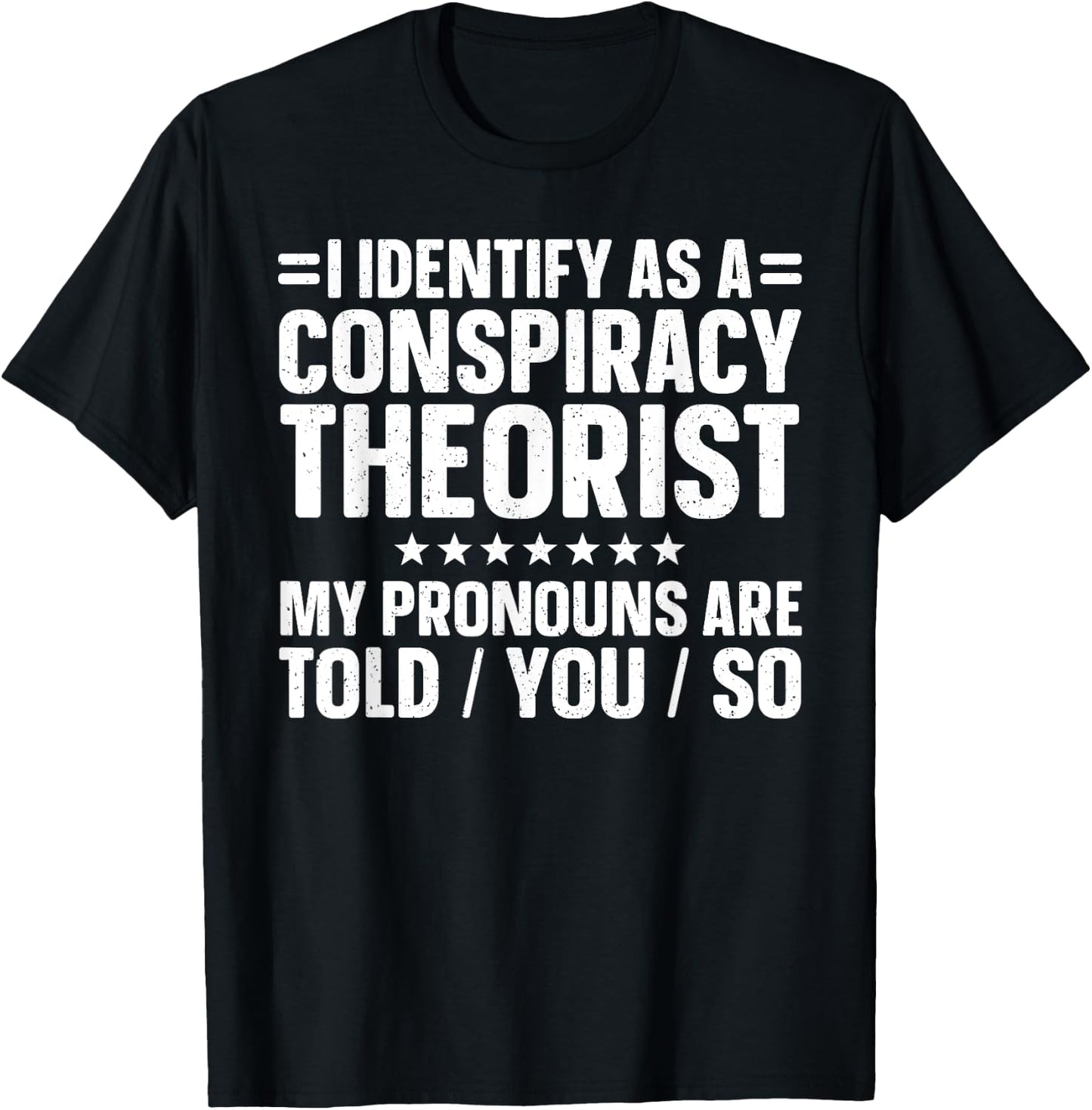 Best Conspiracy Theory Art Women Conspiracy Theorist T-Shirt - T-Shirt | Black