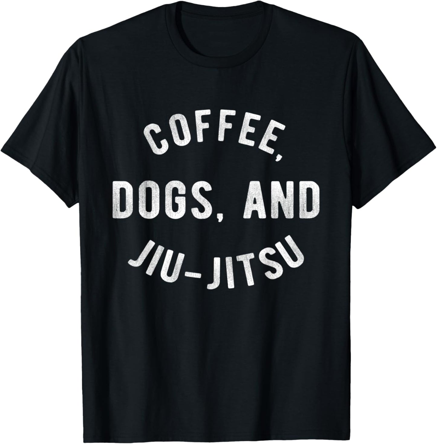 Coffee Dogs Jiu Jitsu BJJ Jujitsu Dog Lover Pet Owner Women T-Shirt - T-Shirt | Black