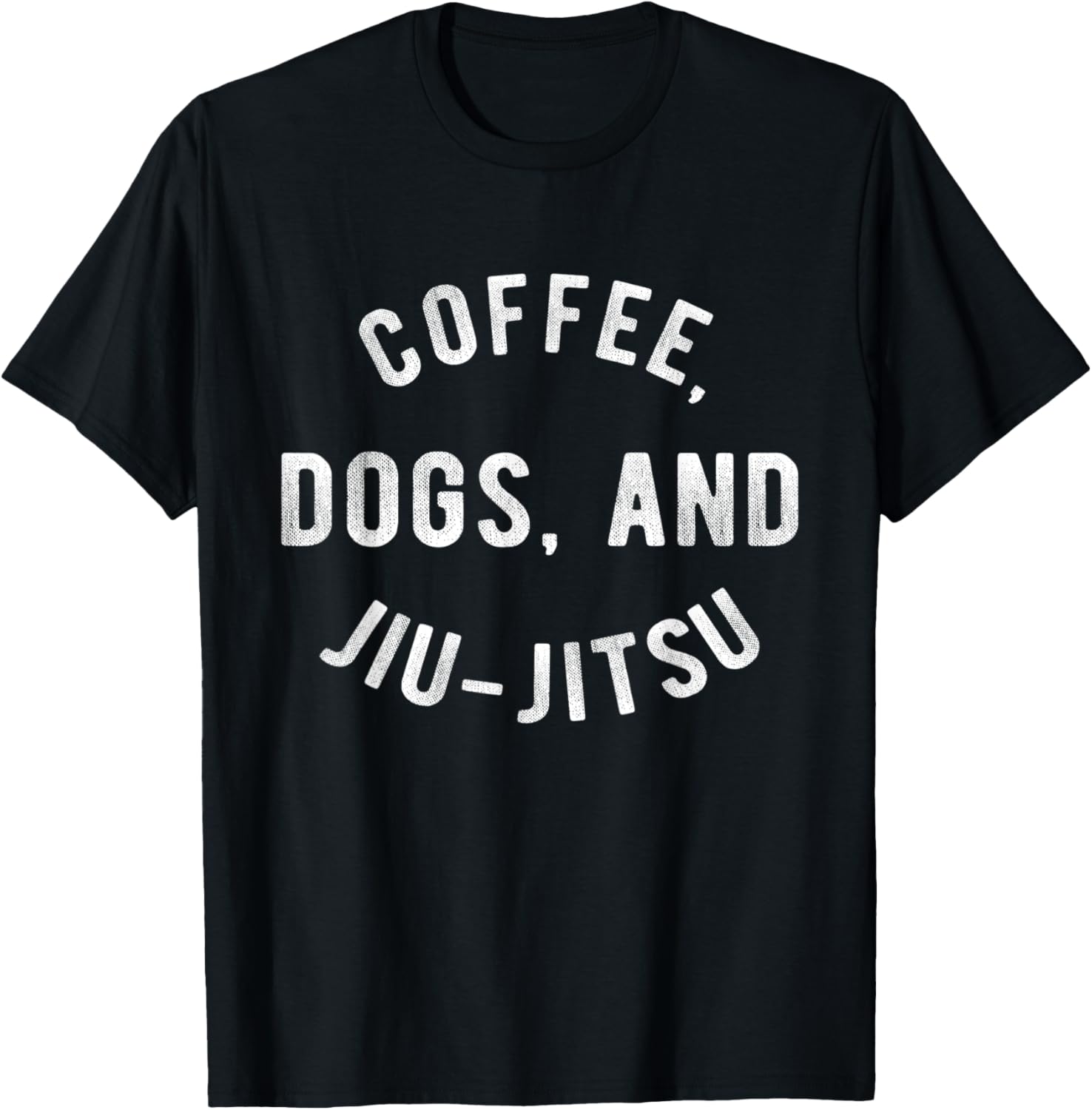 Coffee Dogs Jiu Jitsu BJJ Jujitsu Dog Lover Pet Owner Women T-Shirt - T-Shirt | Black