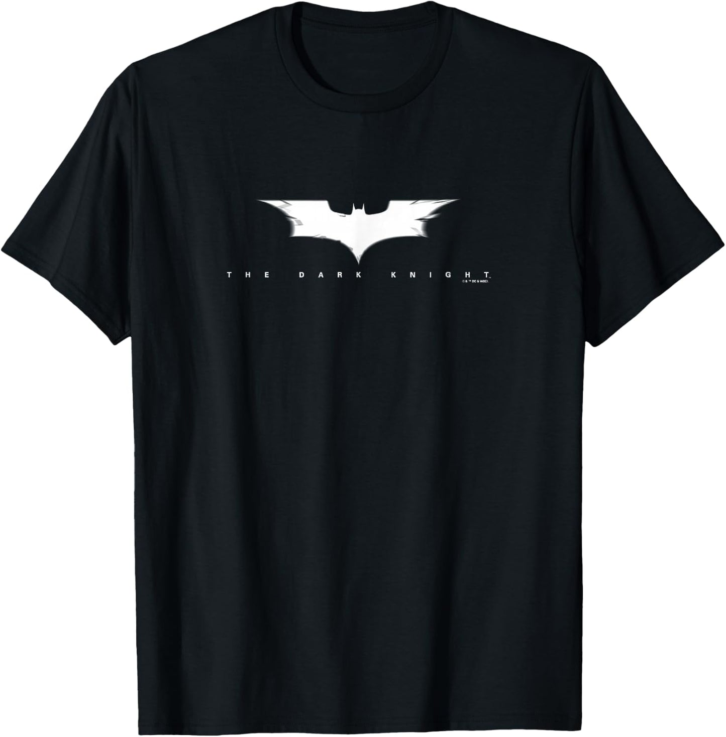 The Dark Knight Iconic Bat-Symbol Distressed Movie Logo T-Shirt - T-Shirt | Black