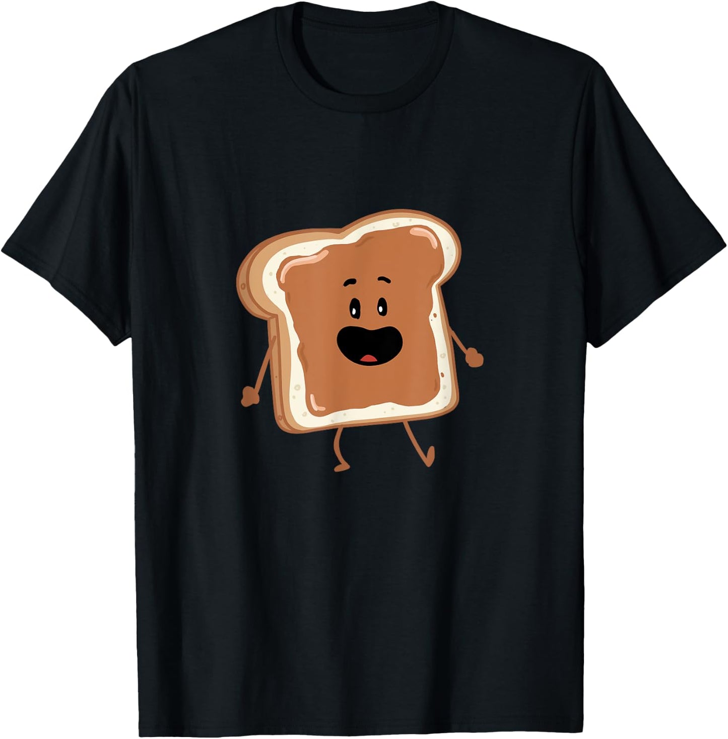 Dancing Peanut Butter matching Peanut Butter and Jelly T-Shirt - T-Shirt | Black