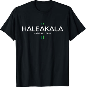 Haleakala National Park Hawaii Retro Vintage T-Shirt - T-Shirt | Black