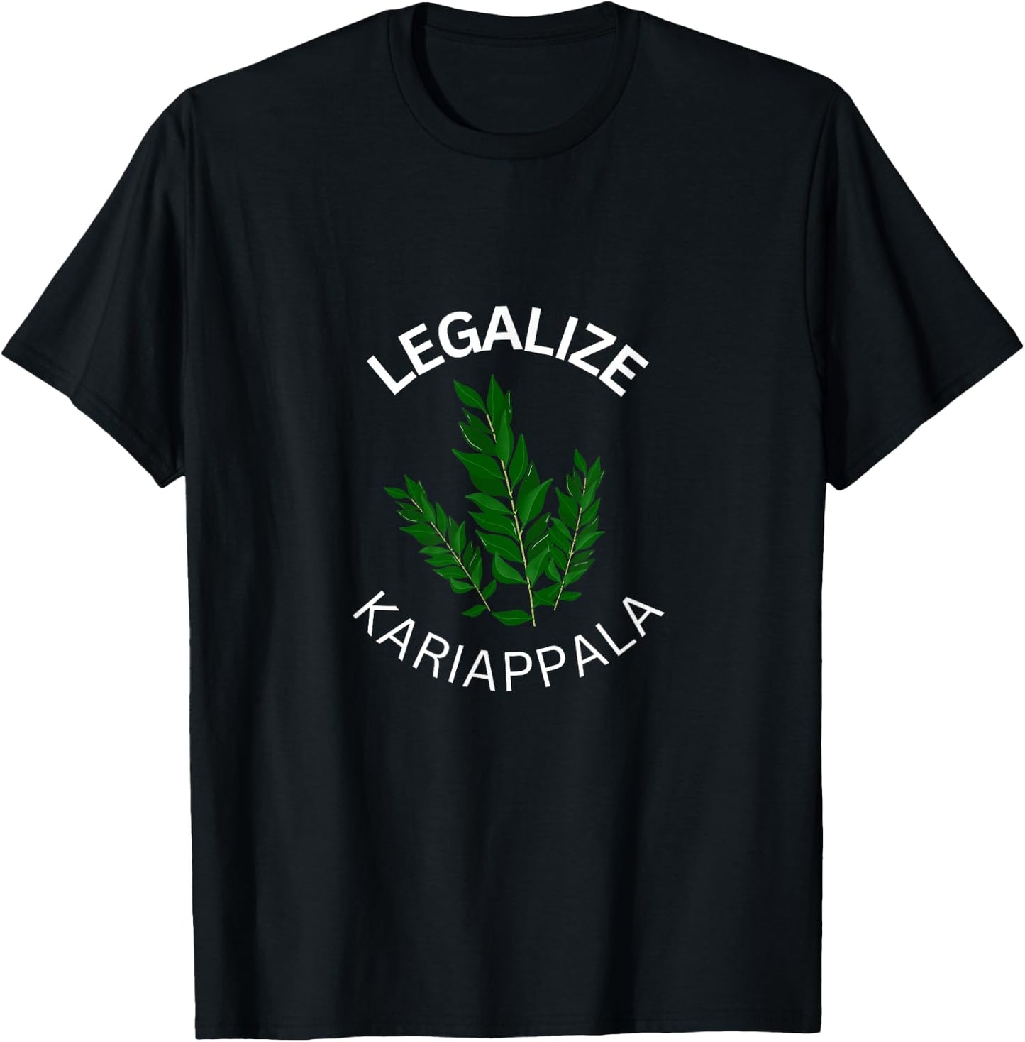 Legalize Kariappala T-Shirt - T-Shirt | Black