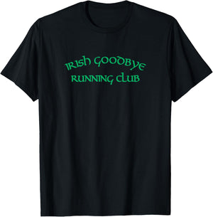 Irish Goodbye Running Club T-Shirt - T-Shirt | Black