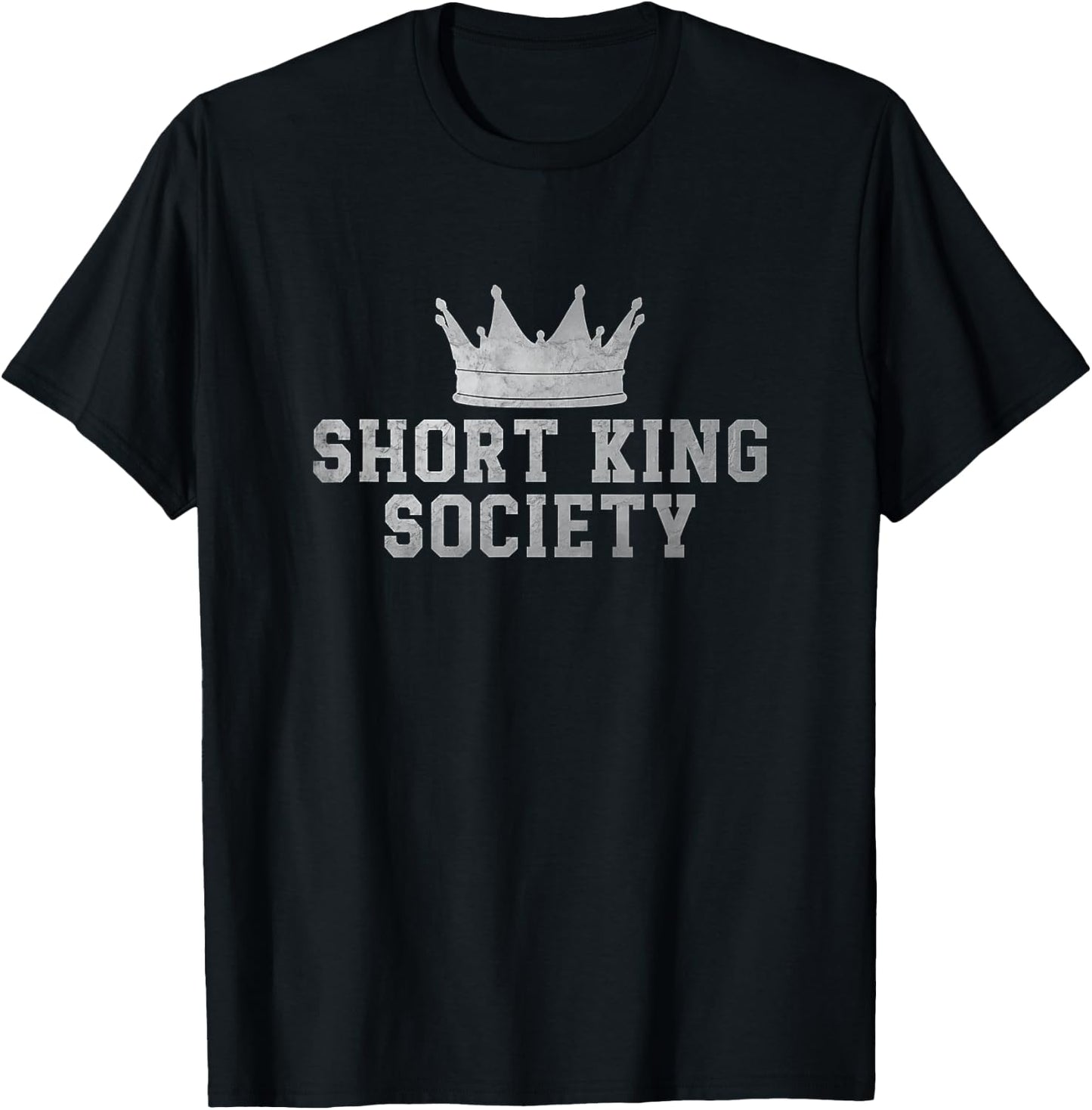 Short King Society - Short King Society Cool Short King Men T-Shirt - T-Shirt | Black