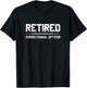 Correctional officer retirement corrections retired design T-Shirt - T-Shirt | Black