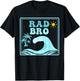 Rad Bro The Big One 1st Birthday Surf Family Matching T-Shirt - T-Shirt | Black