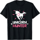 Funny Lazy Halloween Costume Fairy Rainbow Unicorn Hunter T-Shirt - T-Shirt | Black