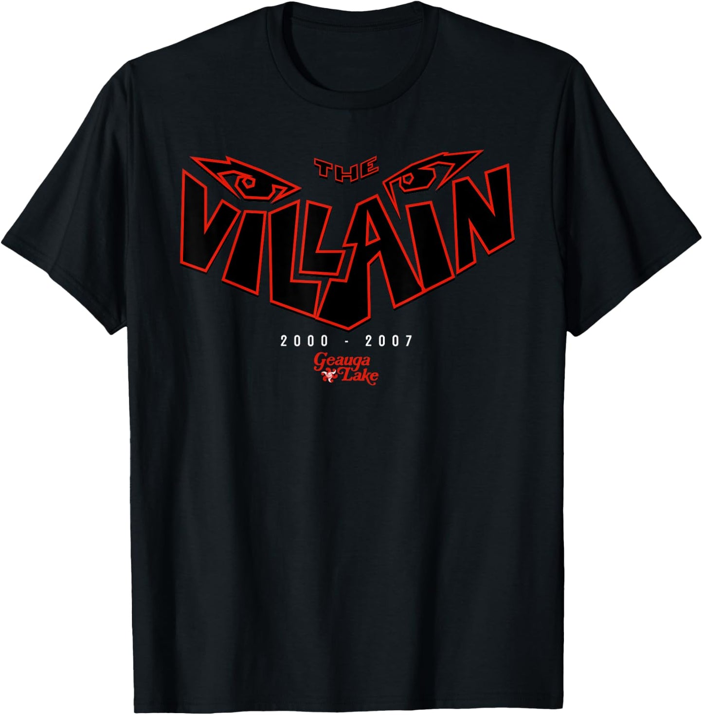 The Villian Rollercoaster Geauga Lake T-Shirt - T-Shirt | Black