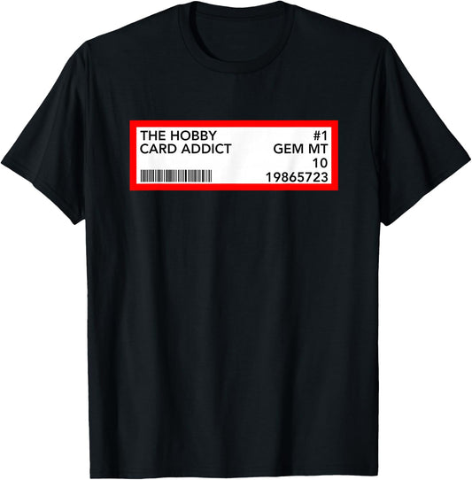 Funny Gem Mint Graded Baseball Card Grade Trading Cards T-Shirt - T-Shirt | Black