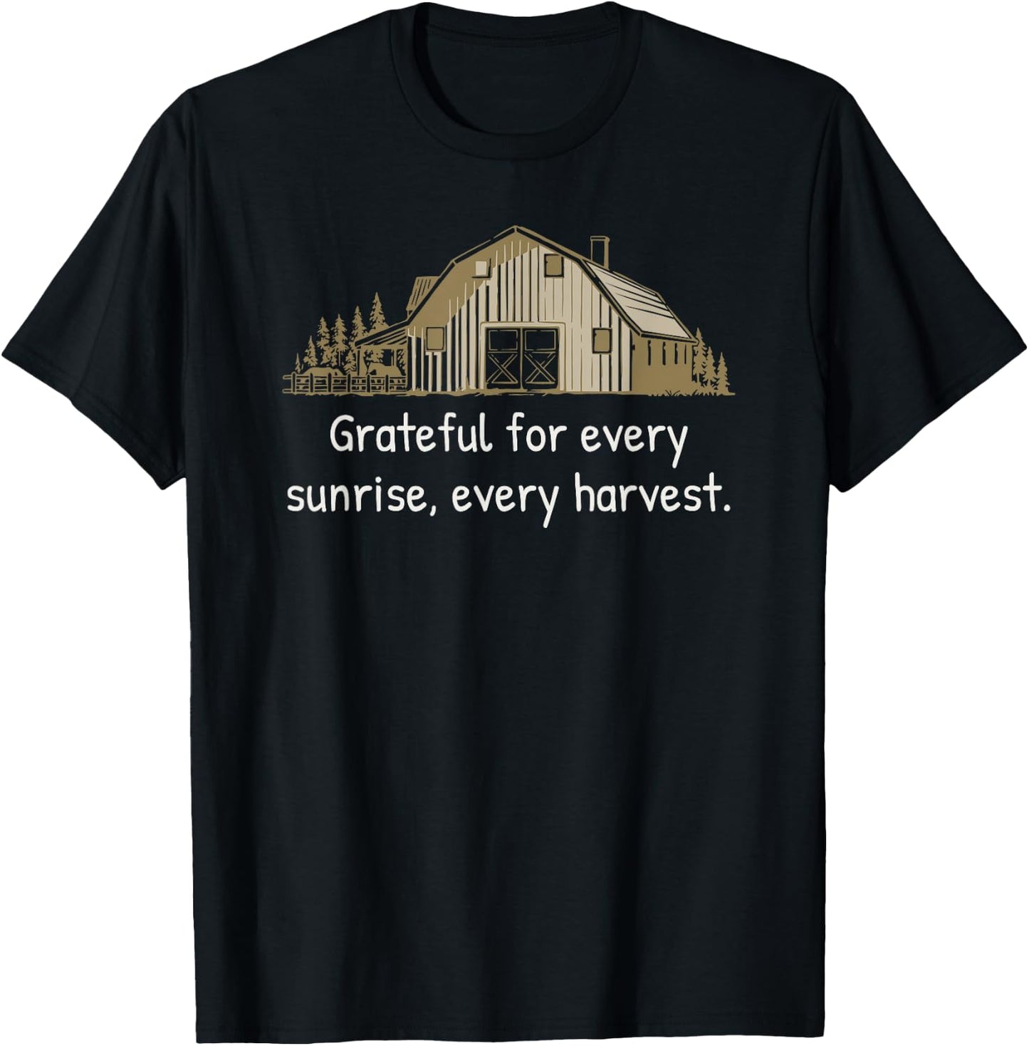 Embrace the Farming Life Harvest Homestead Farmer T-Shirt - T-Shirt | Black