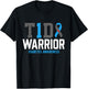 Diabetes Awareness T1D Warrior Type One 1 diabetic warrior T-Shirt - T-Shirt | Black