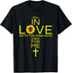 I Fell In Love With The Man Who Died For Me Christian T-Shirt - T-Shirt | Black
