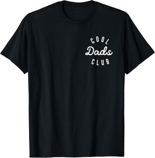 Cool Dads Club, Pregnancy Announcement Cool Dad To Be T-Shirt - T-Shirt | Black