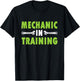 Mechanic Outfit Handyman Kids Mechanic Work T-Shirt - T-Shirt | Black
