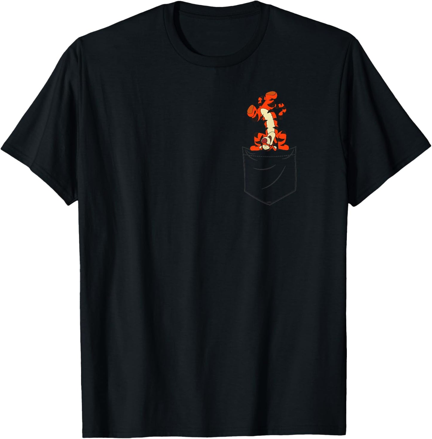 Disney Winnie The Pooh Tigger in My Pocket Small T-Shirt - T-Shirt | Black