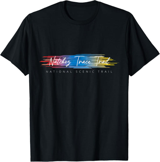 Natchez Trace Trail Vaction Souvenir T-Shirt - T-Shirt | Black