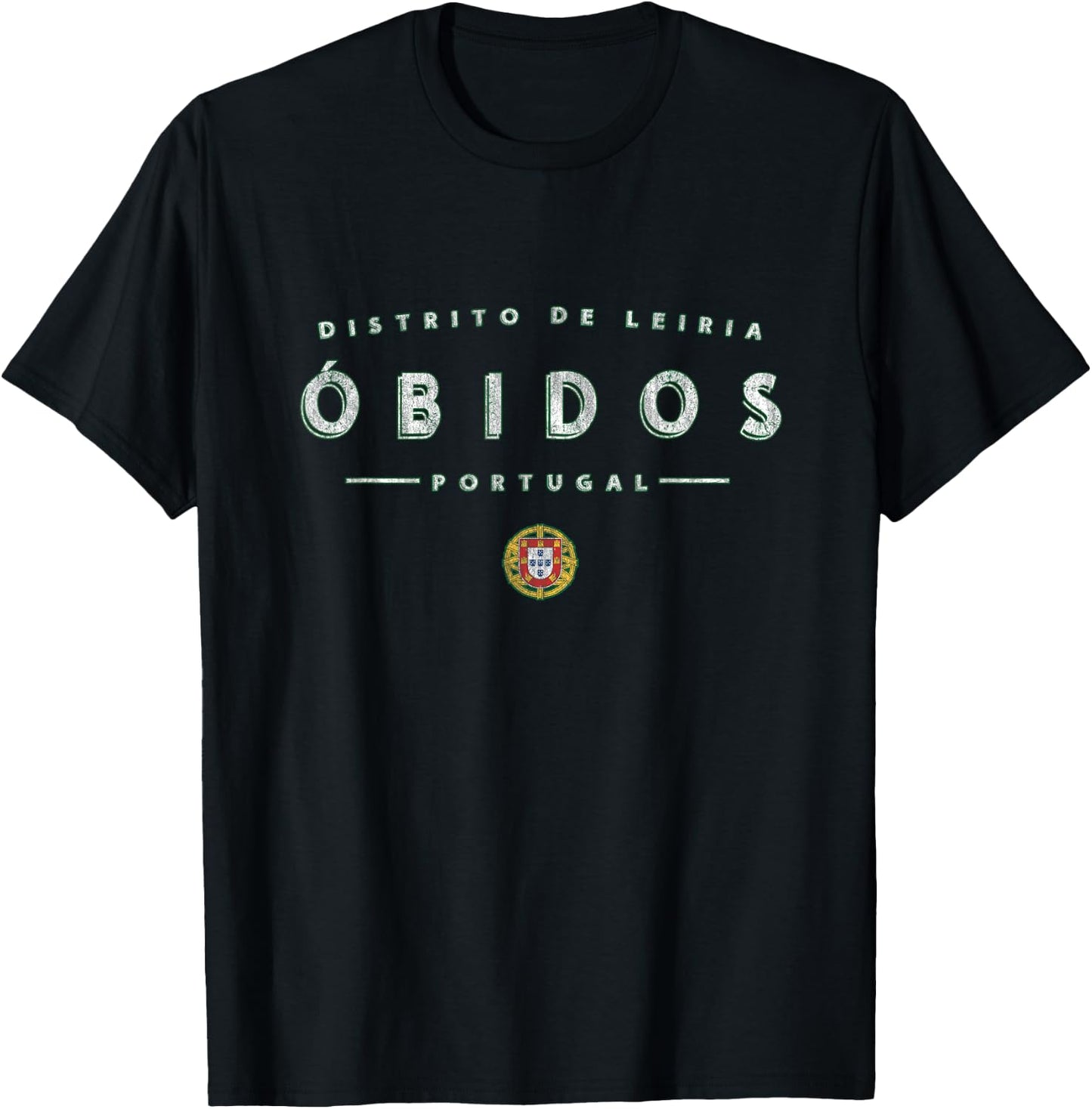 Óbidos Portugal - Obidos Portugal T-Shirt - T-Shirt | Black