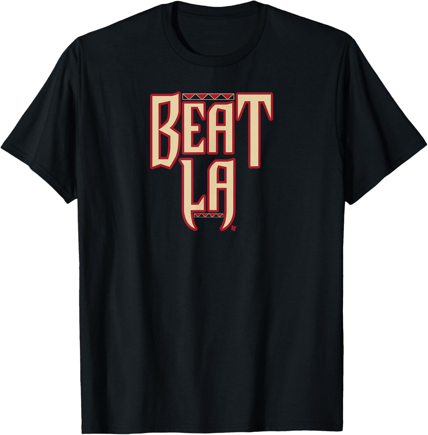 Beat LA - Arizona Baseball T-Shirt - T-Shirt | Black