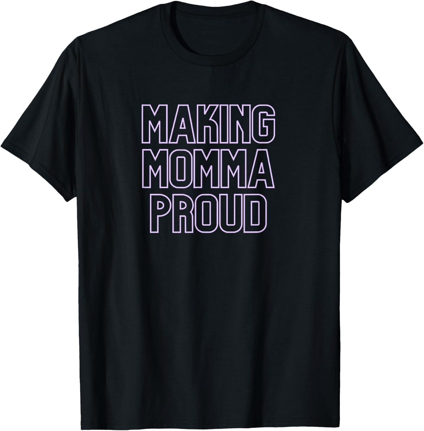 Gym Pump Cover Making Momma Proud Muscle Mommy T-Shirt - T-Shirt | Black