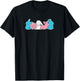 Trans Flag Bunny Design for proud Trans People T-Shirt - T-Shirt | Black