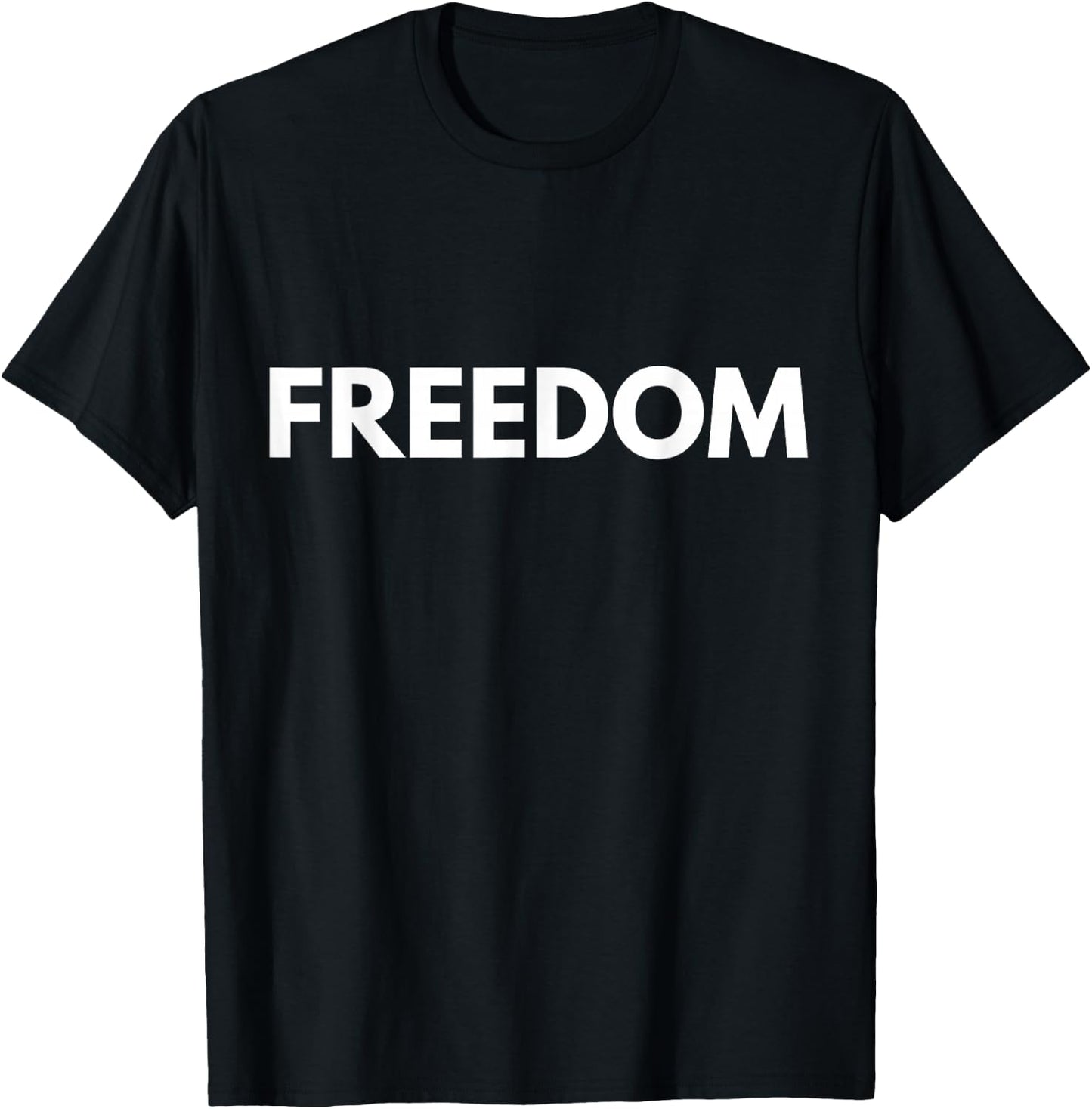 Freedom shirt T-Shirt - T-Shirt | Black