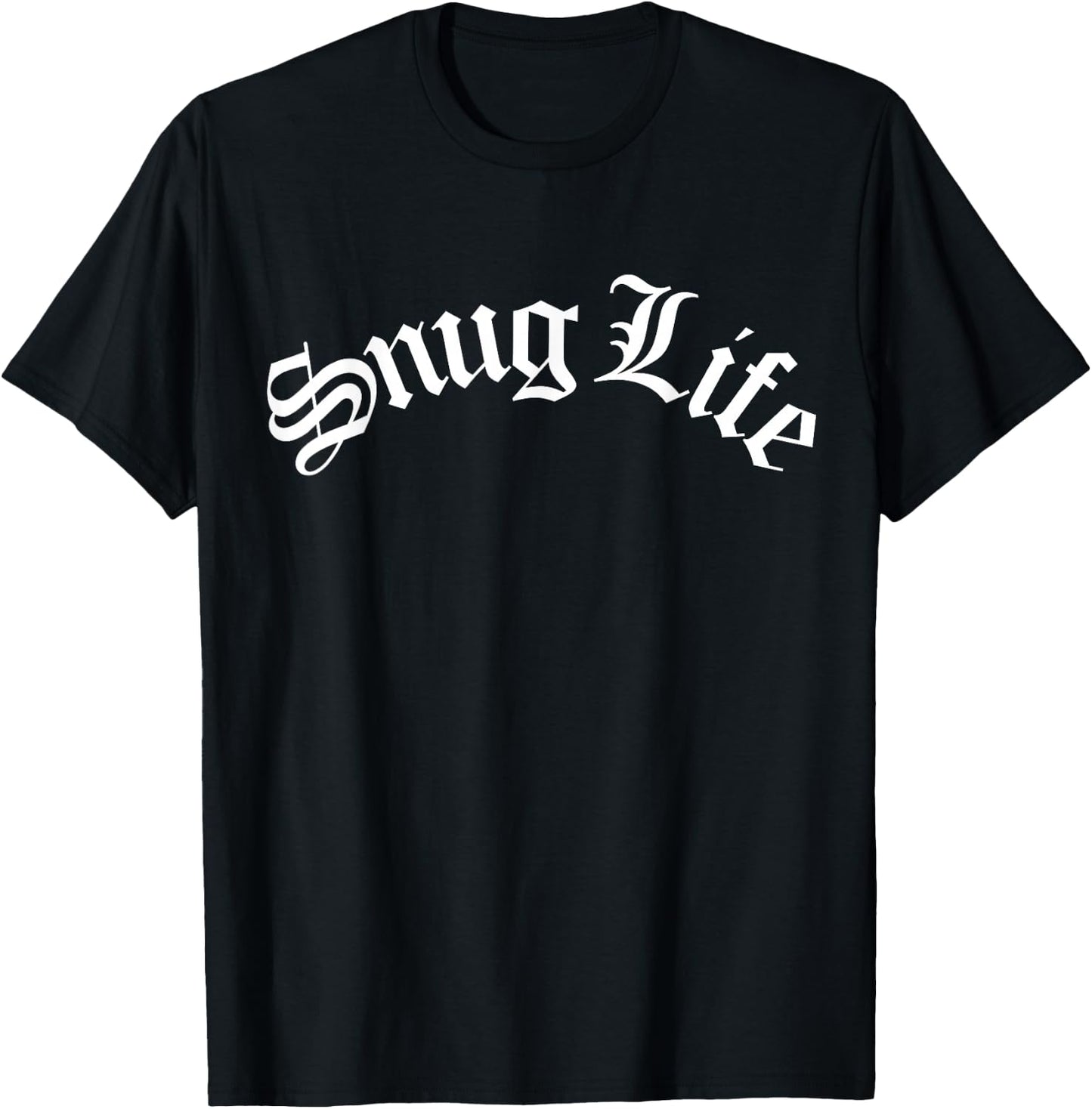 Snug Life Funny Cute Warm Cozy Cuddle Snuggle Hygge Love Fan T-Shirt - T-Shirt | Black