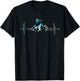 Funny Mountain Bike Art Women MTB Mountain Biker T-Shirt - T-Shirt | Black