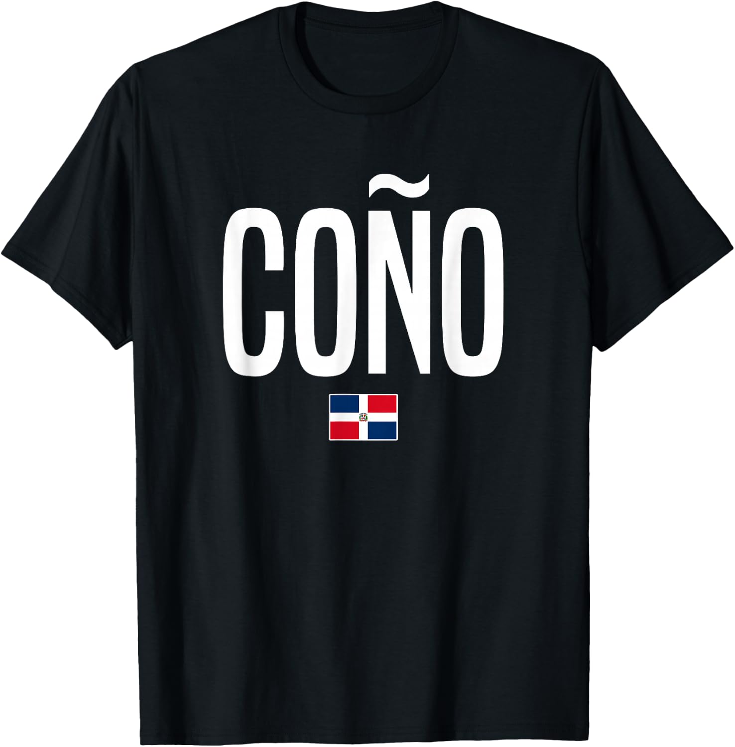 Cono Dominican Republic Dominican Slang T-Shirt - T-Shirt | Black