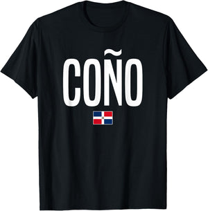 Cono Dominican Republic Dominican Slang T-Shirt - T-Shirt | Black