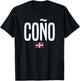 Cono Dominican Republic Dominican Slang T-Shirt - T-Shirt | Black