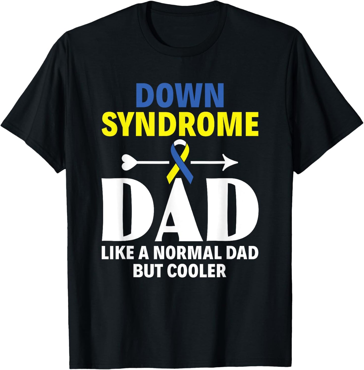 Funny Down Syndrome Dad Definition Down Syndrome Awareness T-Shirt - T-Shirt | Black