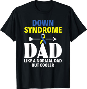 Funny Down Syndrome Dad Definition Down Syndrome Awareness T-Shirt - T-Shirt | Black