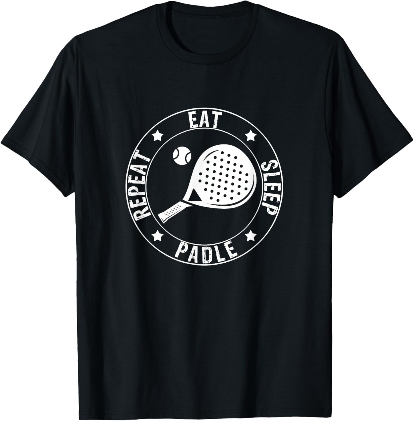 Padel lover, padel tennis T-Shirt - T-Shirt | Black