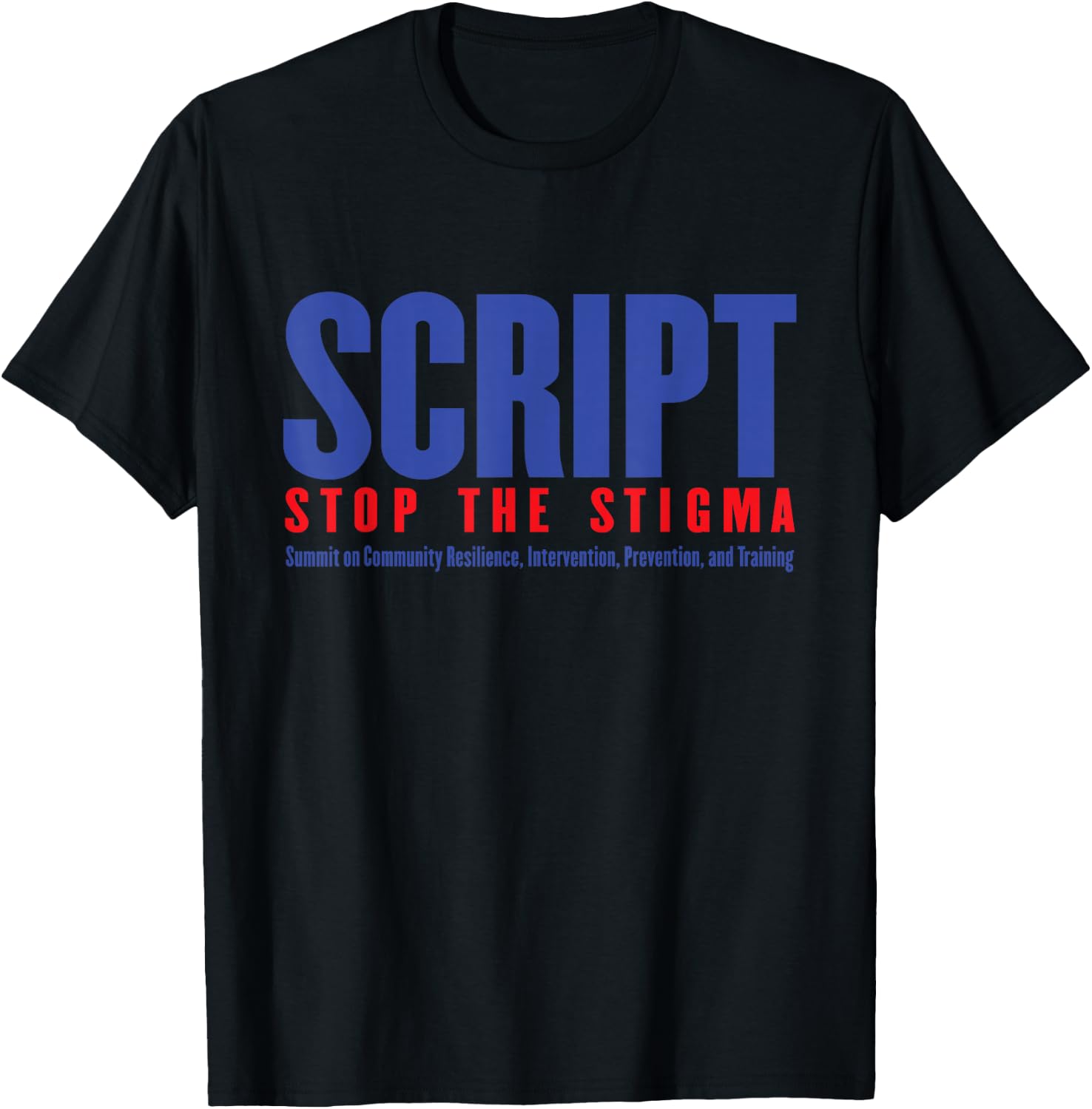 Script T-Shirt - T-Shirt | Black
