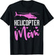 Helicopter Mom Helicopter Parents Funny Mom Governess T-Shirt - T-Shirt | Black