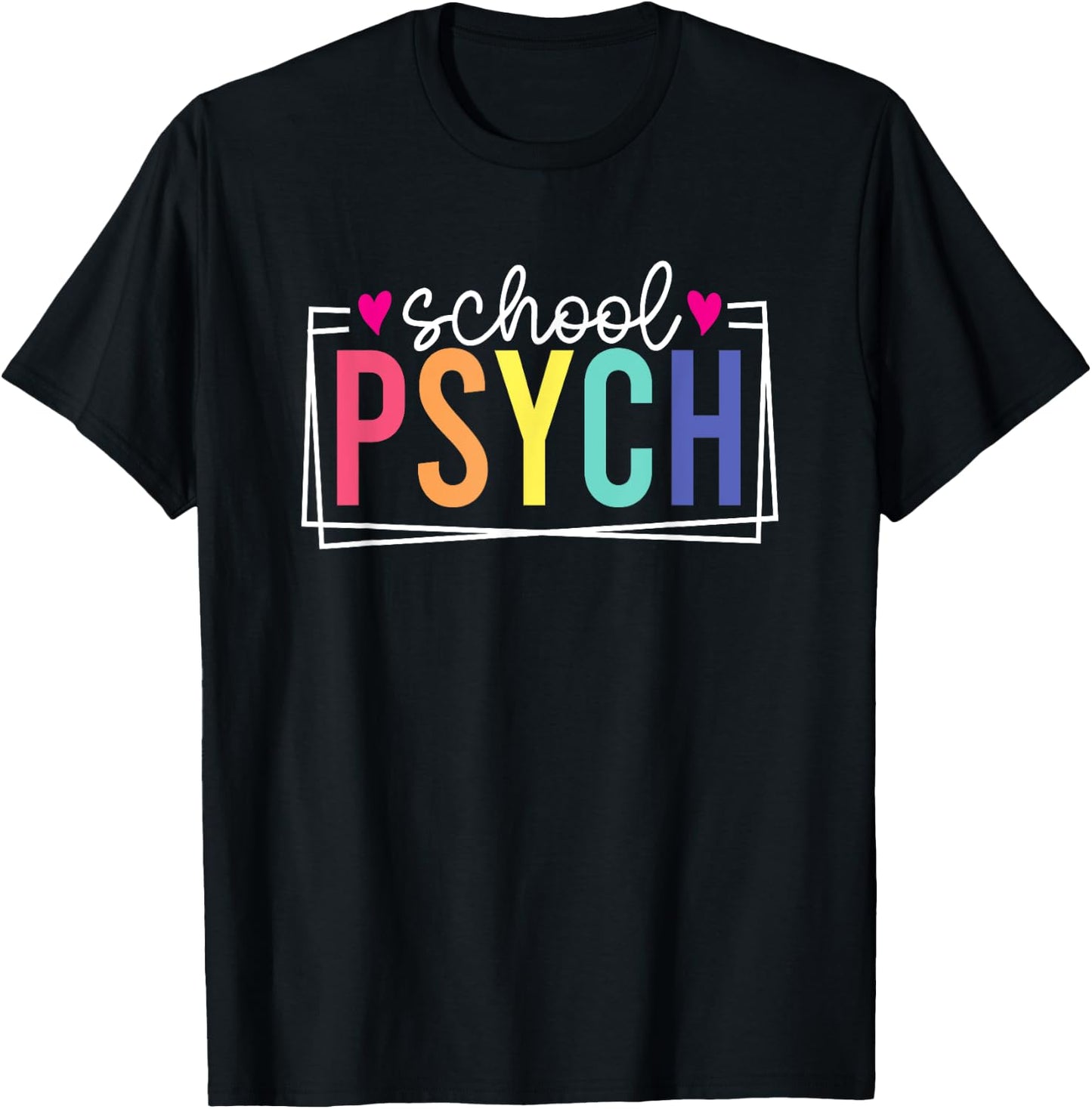 School Psych School School Psychologist Last Day Of School T-Shirt - T-Shirt | Black