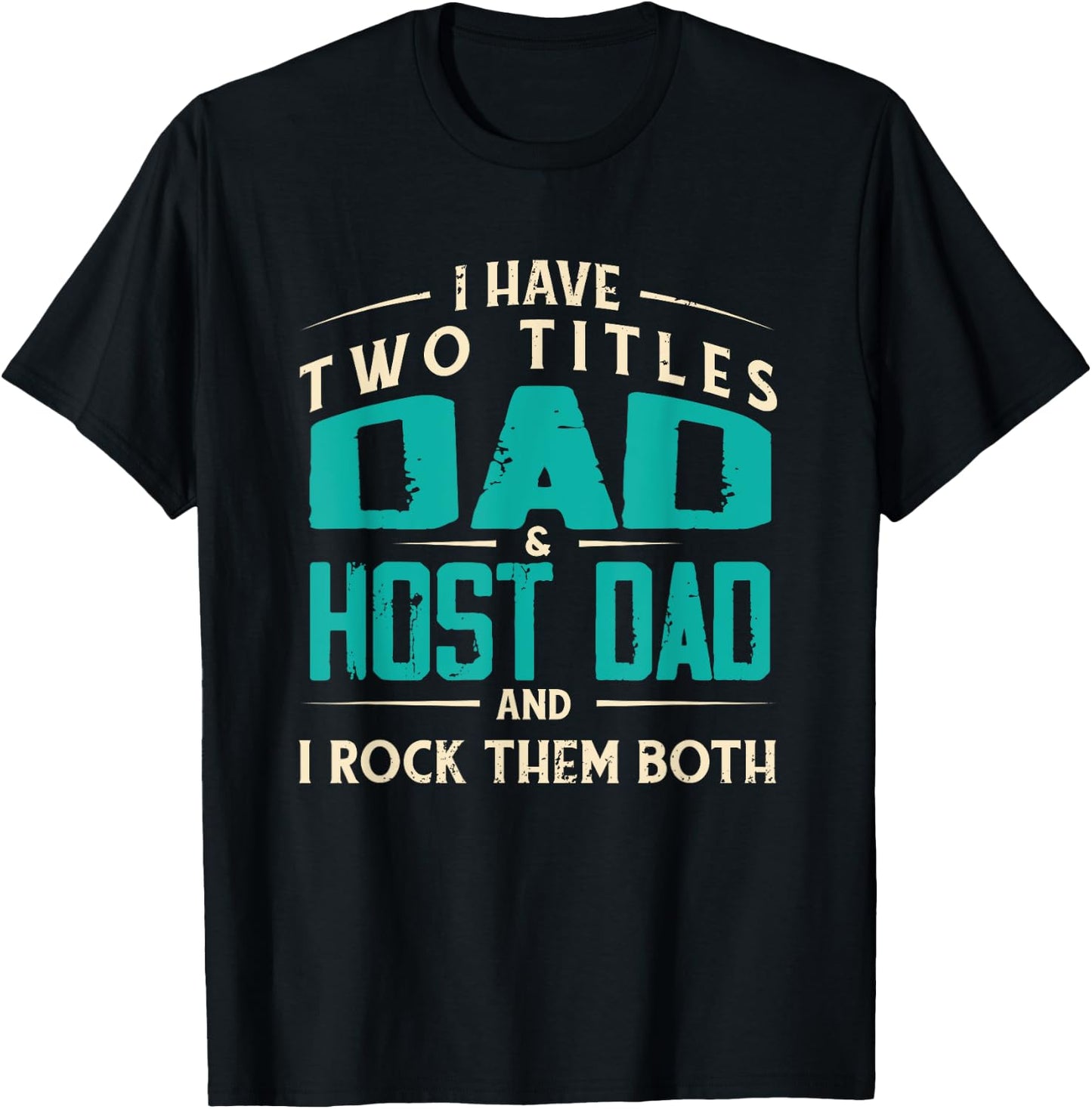 Host Parent Foreign Exchange Student Host Family Host Dad T-Shirt - T-Shirt | Black