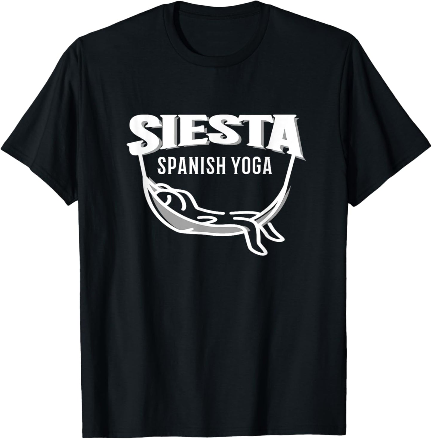 Spanish Nap Yoga Sleep Spanish Siesta T-Shirt - T-Shirt | Black
