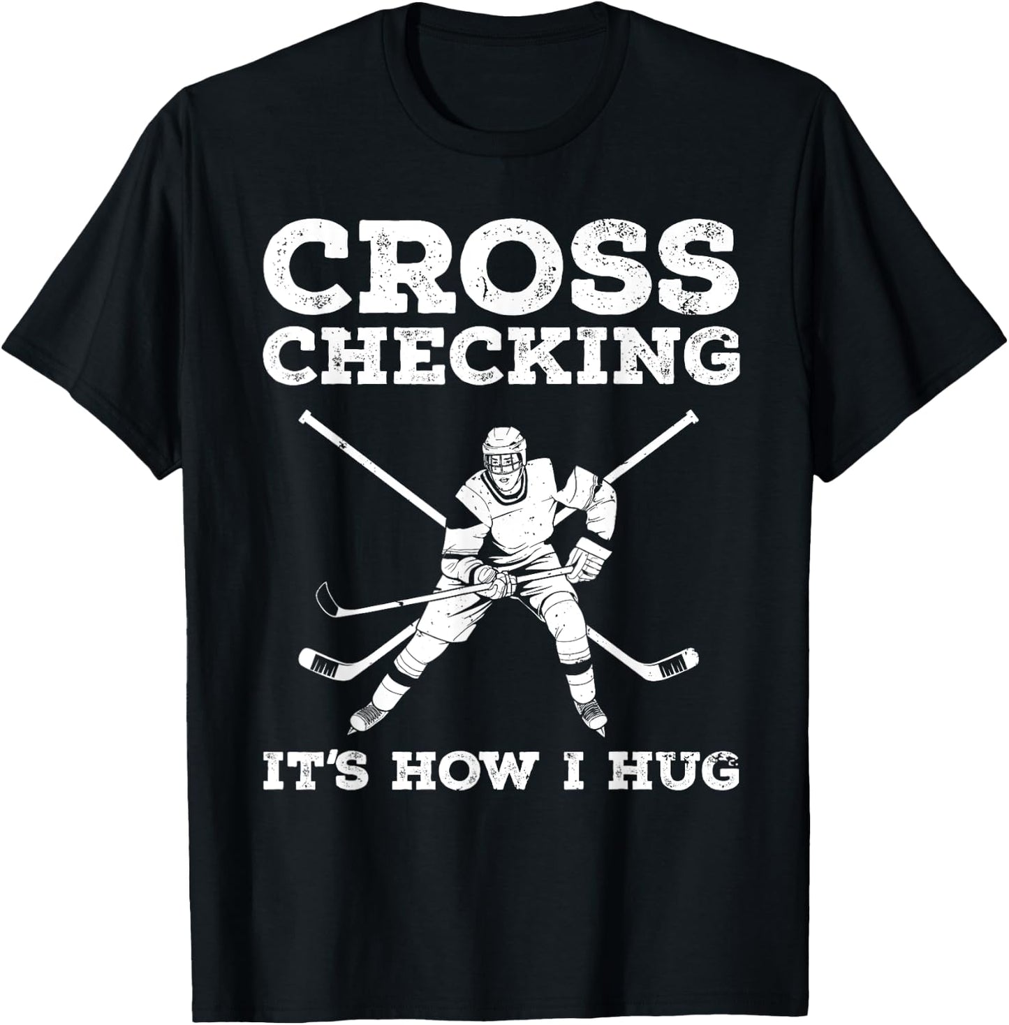 Funny Ice Hockey Art Women Ice Hockey Lover Coach T-Shirt - T-Shirt | Black