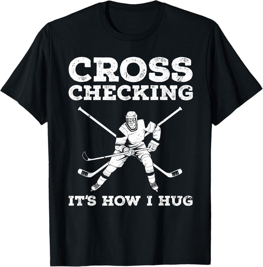 Funny Ice Hockey Art Women Ice Hockey Lover Coach T-Shirt - T-Shirt | Black