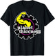 Planet Thiccness Funny Joke Thick Thicc Fitness Workout Gym T-Shirt - T-Shirt | Black