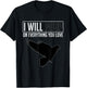 I Will Poop on Everything You Love – Pigeon Bird Lover T-Shirt - T-Shirt | Black