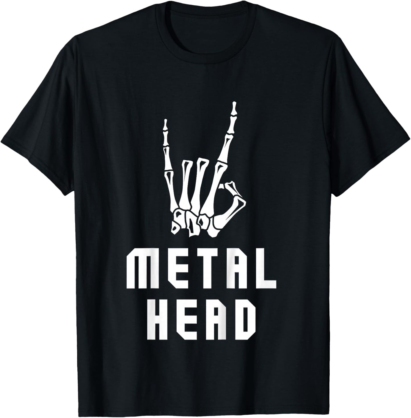 Metal Head Kids. For Metalhead Boys & Girls Into Metal Bands T-Shirt - T-Shirt | Black